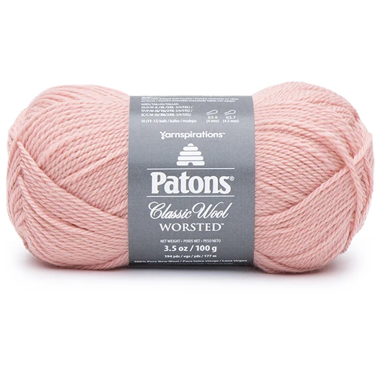 Classic wool yarn #4 - 100g - pink quartz