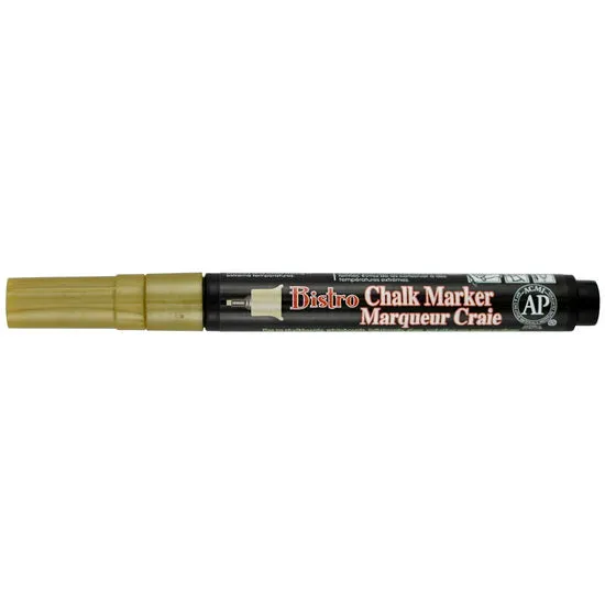 Chalk marker - bistro - extra fine - gold
