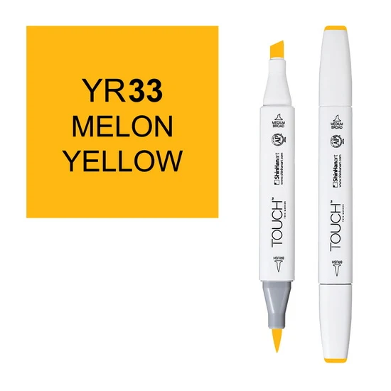 Touch Brush Marker Melon Yellow
