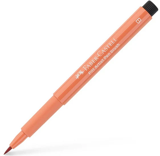 Pitt brush tip marker cinnamon