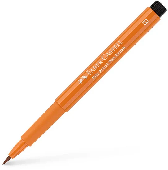 Pitt brush tip marker terracotta