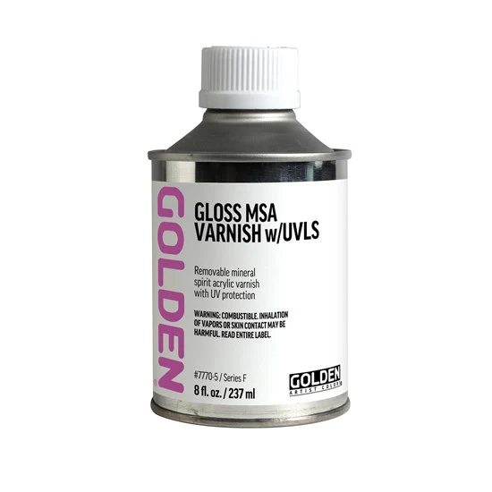Msa gloss liquid varnish - 8 oz