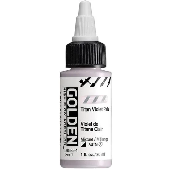 Acrylic high flow - 1 oz titan violet pale s1