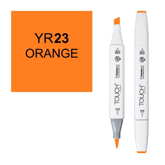 Touch Brush Marker Orange