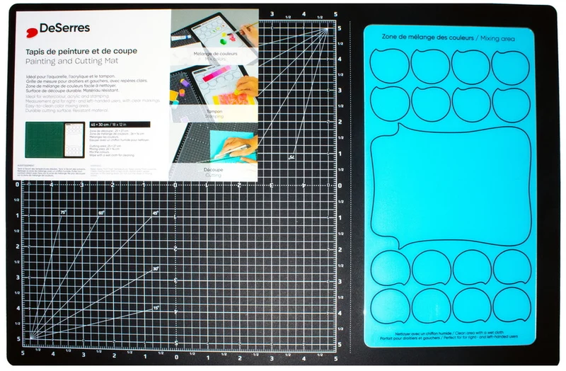 Painting And Cutting Mat 12x18"