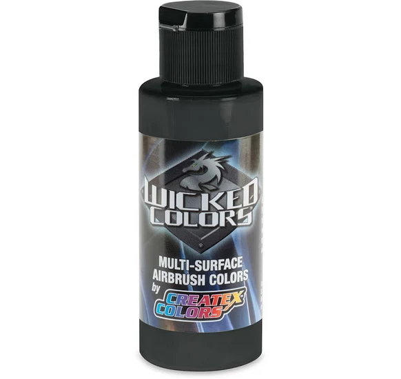 Wicked Airbrush Colors Pearl Black - 59ml