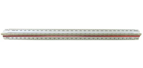 Triangular Scale - 1,100,200,250,300,400,500