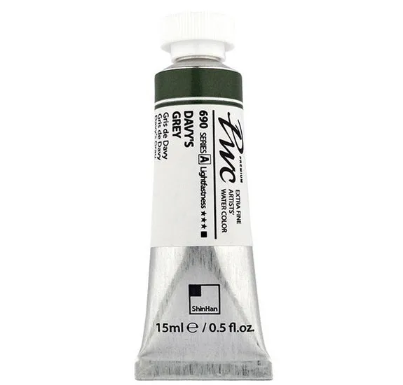 Extra Fine Watercolor Davys Grey - 15ml