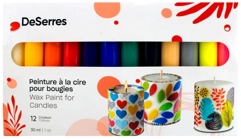 Wax Candle Paint - 12x30ml
