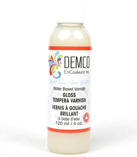Gloss tempera varnish - 120ml