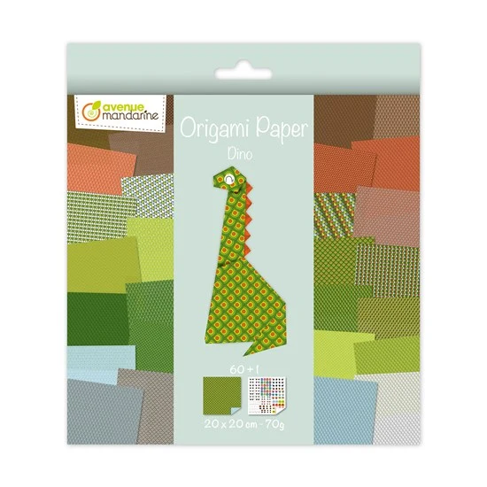 Origami Paper - Dino