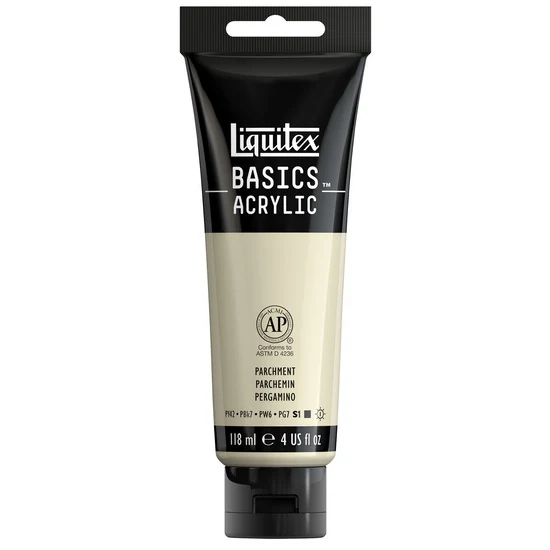 Basics acrylic - 4oz - parchment