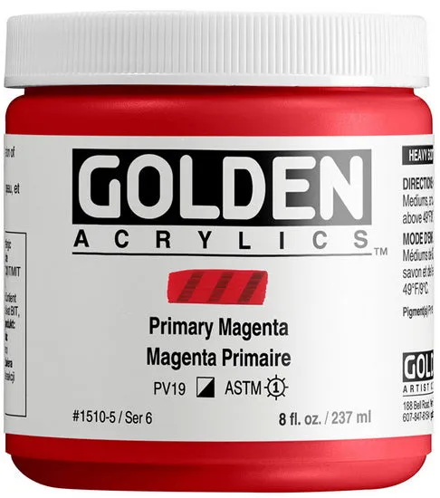 Acrylic high flow - 8 oz primary magenta s6