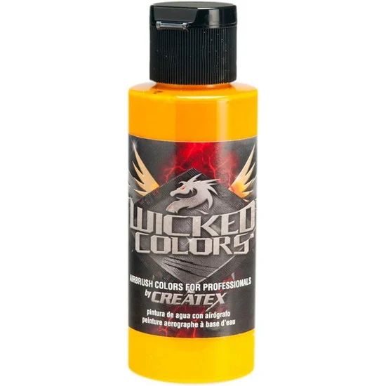 Wicked Airbrush Colors Golden Yellow - 59ml