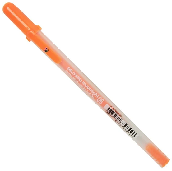 Gel pen gelly roll moonlight 0.3mm fluorescent orange