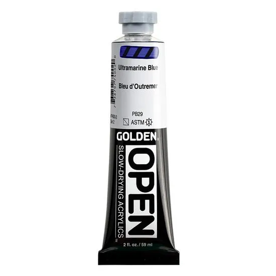 Acrylic open - 2 oz ultramarine blue s2