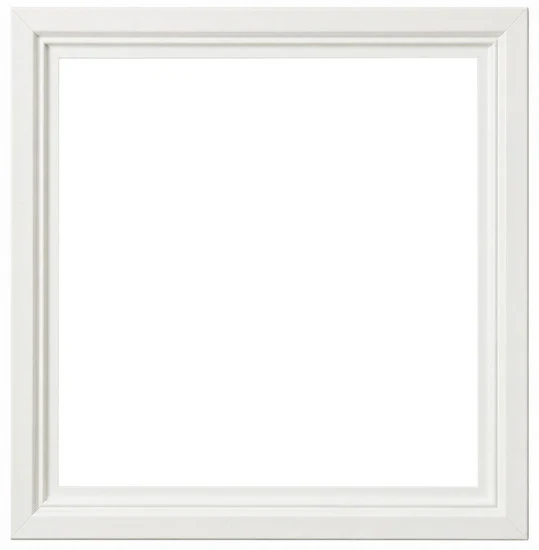 Floater Frame Wood Regular White - 12''X12''