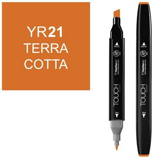 Touch Twin Marker Terracotta