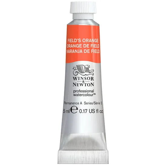 Professional watercolour - 5ml - field's orange - s2