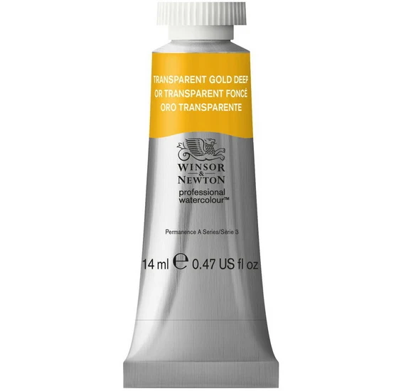 Professional watercolour - 14ml - transparent gold deep - s3