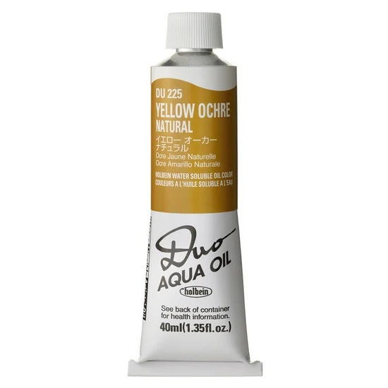 Duo Aqua Oil Yellow Ochre Natural Series A - 40ml