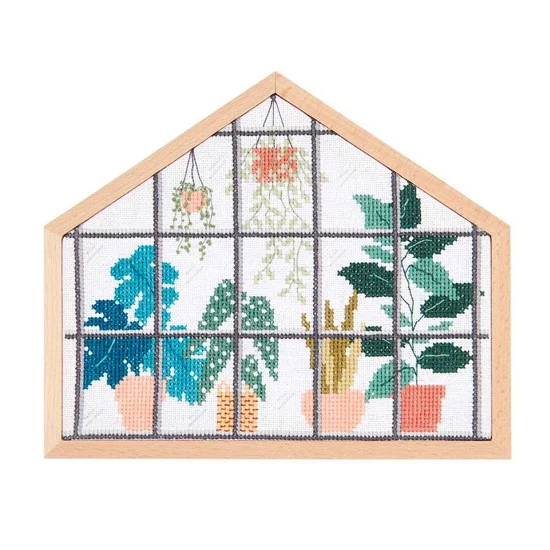 X-Stitch Embroidery Kit - Urban Jungle
