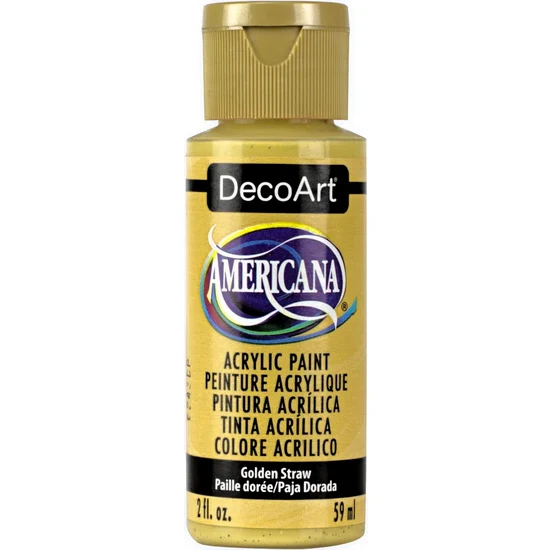 Americana Acrylic Golden Straw - 60ml