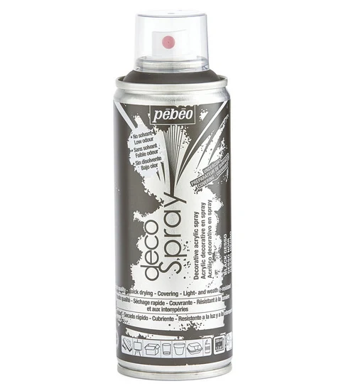 Gesso spray - décospray - 200ml - black