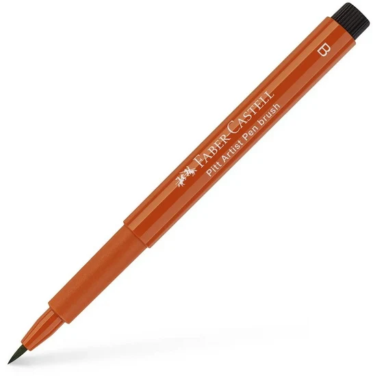 Pitt brush tip marker sanguine