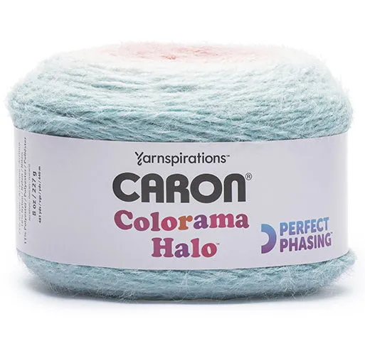 Colorama halo yarn #5 - 227g - rose garden frost