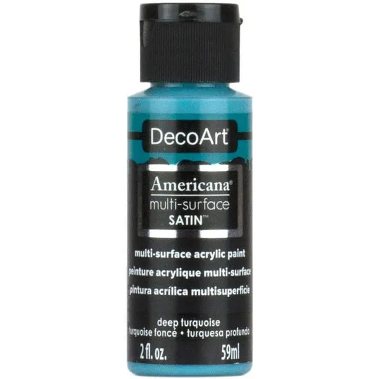 Americana Acrylic Satin Deep Turquoise- 60ml