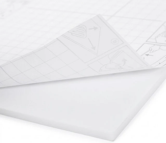 Acid-free adhesive foam board - white 3/16 " 32 x 40 "