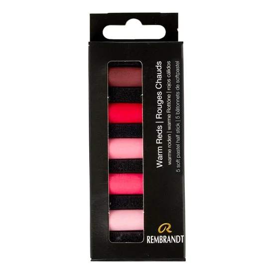 Soft Half Pastel Set Warm Red (5)