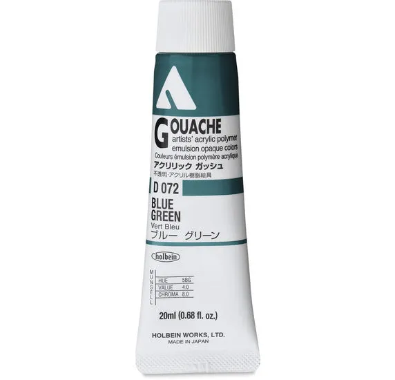 Acryla Gouache Blue Green Series A - 20ml