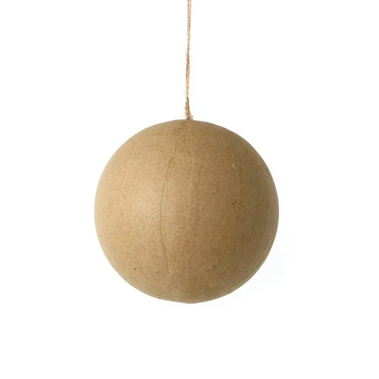 Paper-Mache Christmas Bauble