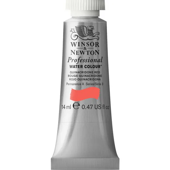 Professional watercolour - 14ml - quinacridone red - s3