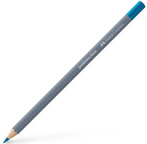 Goldfaber aqua watercolour pencil cobalt turquoise