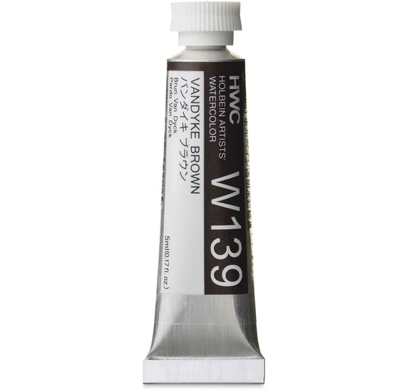 Watercolor Van Dyck Brown Series A - 5ml