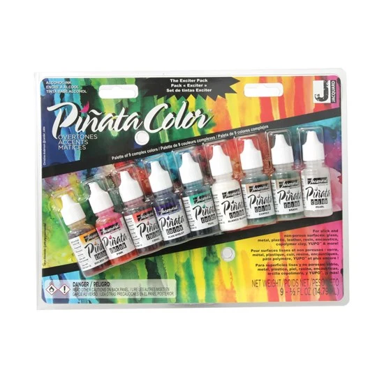 Set of 9 Piñata Alcohol Inks Accent Colors