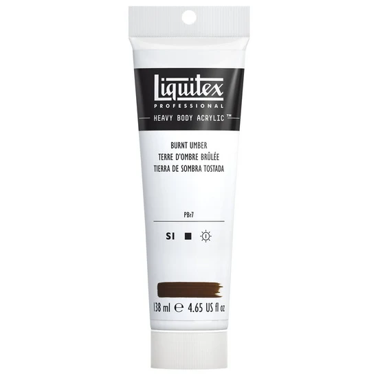 Acrylic hb - 4.65oz - burnt umber - s1