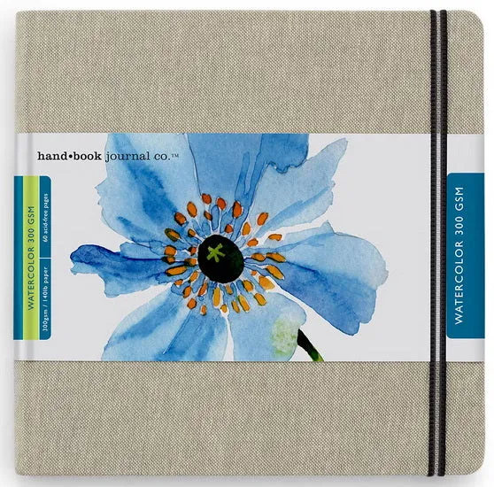 Watercolor sketchbook - square - 8x8in