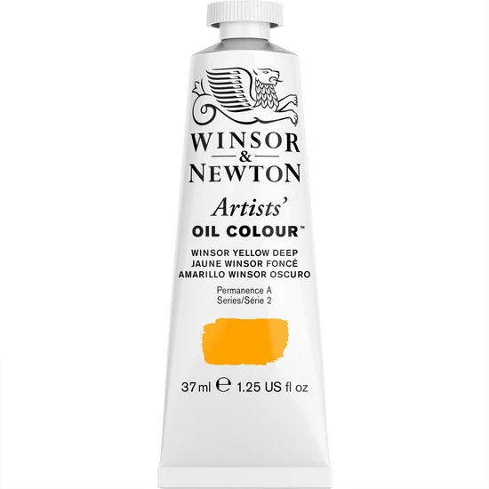 Artists' Oil Colour - WINSOR YELLOW DEEP - 37 MILLILITER