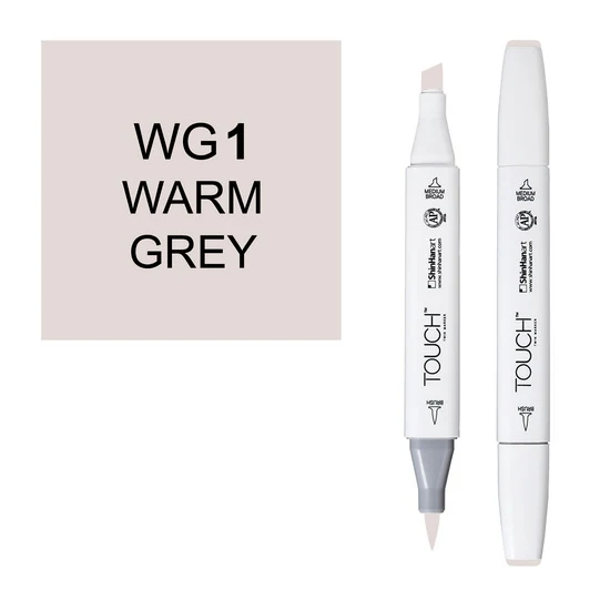 Touch Brush Marker Warm Grey no.1