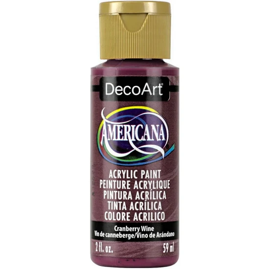 Americana Acrylic Cranberry Wine - 60ml