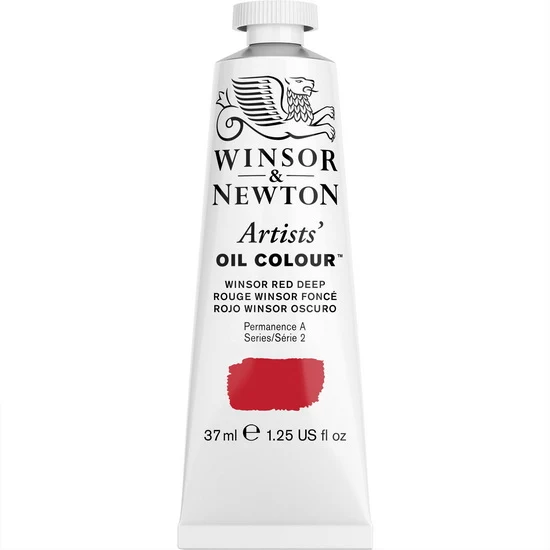 Artist oil - 37ml - winsor red deep - s2