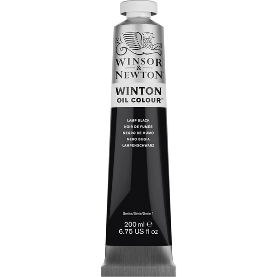 Winton oil - 200ml - lamp black - s1