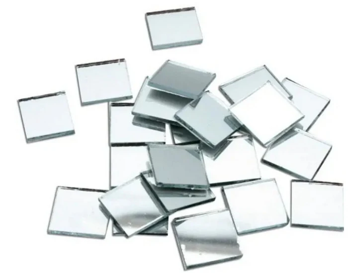 Set of 20 Mini Square Mirrors - 15x15mm