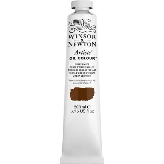 Artist oil - 200ml - burnt umber - s1