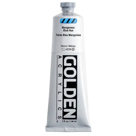 Acrylic heavy body - 5 oz manganese blue hue s1
