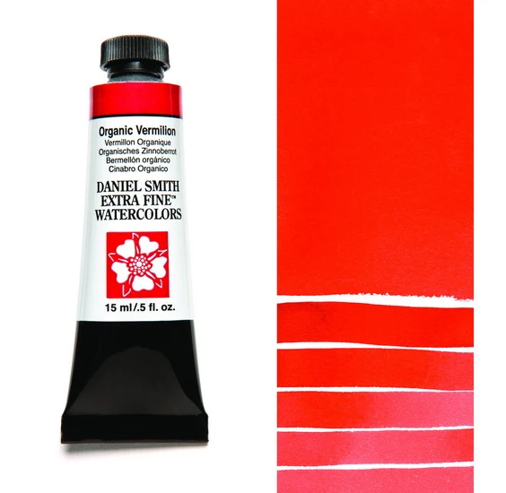 Watercolor Tube Organic Vermilion S2 - 15ml